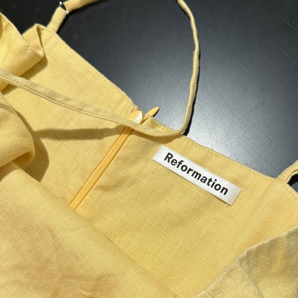 Reformation Yellow Sundress - Picture 2 of 4